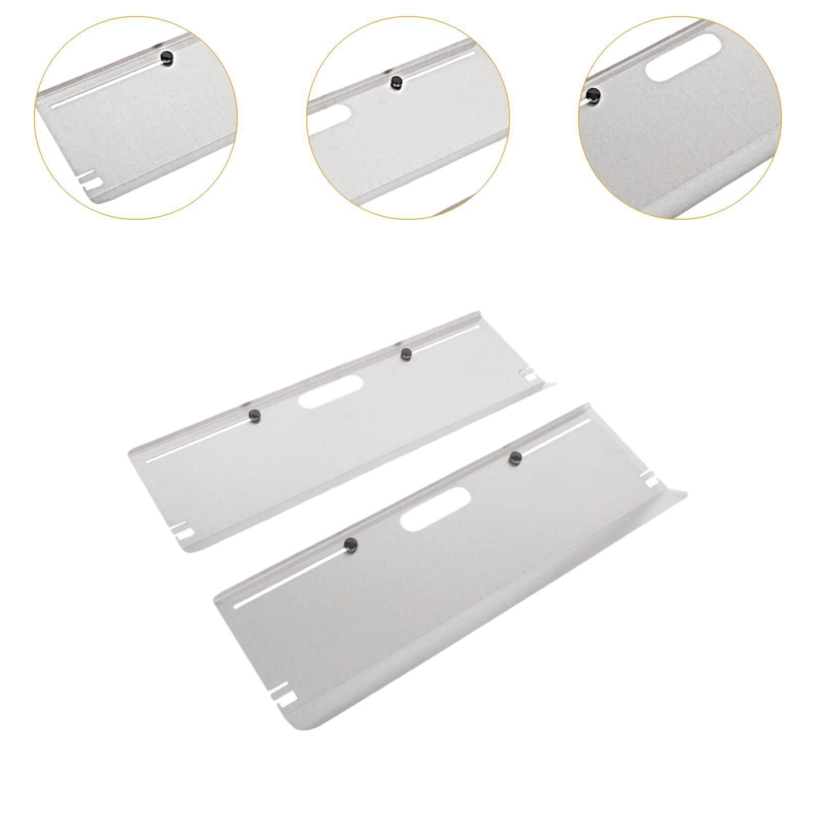 2Pcs Wheel Alignment Tools Stainless Steel Wear Resistant Practical Sturdy