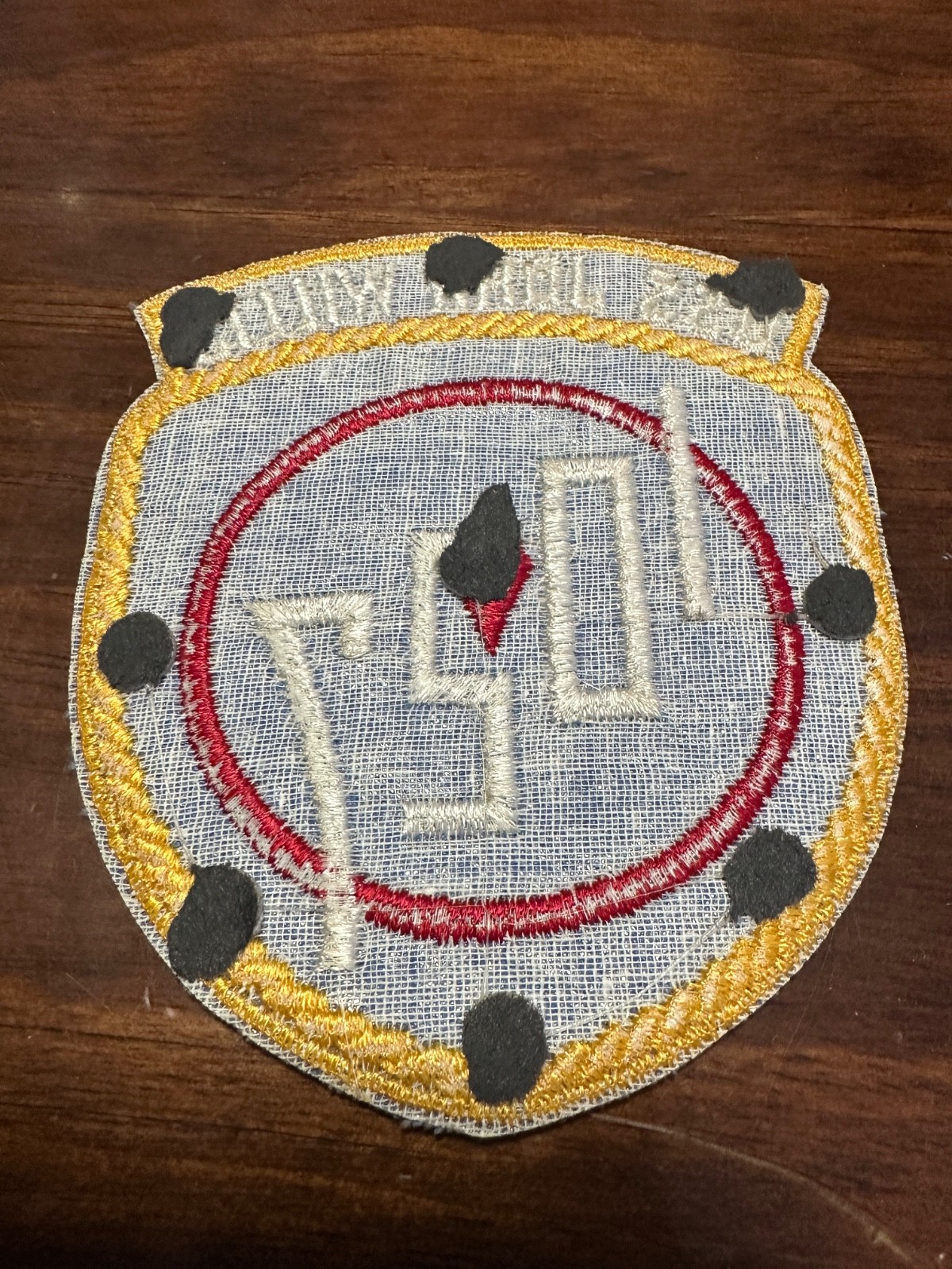 Vintage US Navy USS John Willis DE-1027 Destroyer Escort Ship Patch