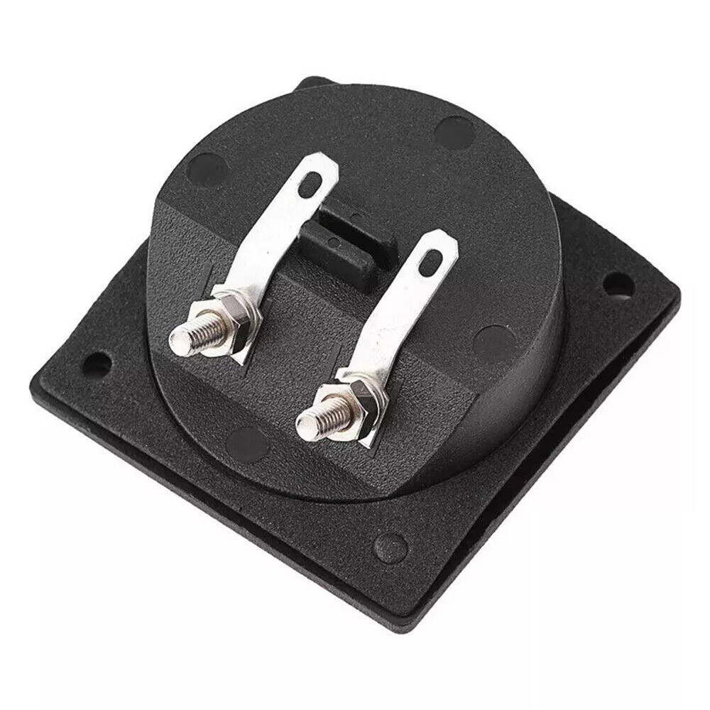 2PCS Speaker Box Terminal 2-Wire Round Spring Cup Connector Subwoofer Enclosure