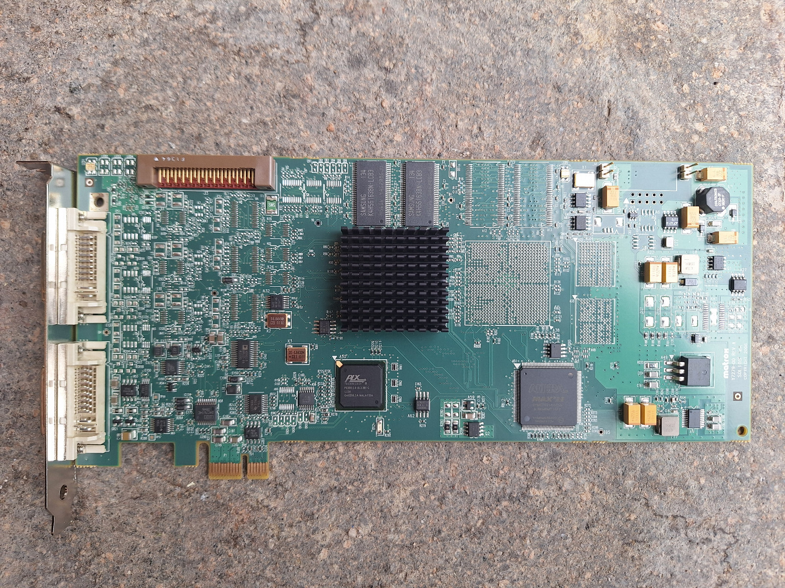 Matrox SOL 6M 1A S Solios Analog PCIe x1 Frame Grabber