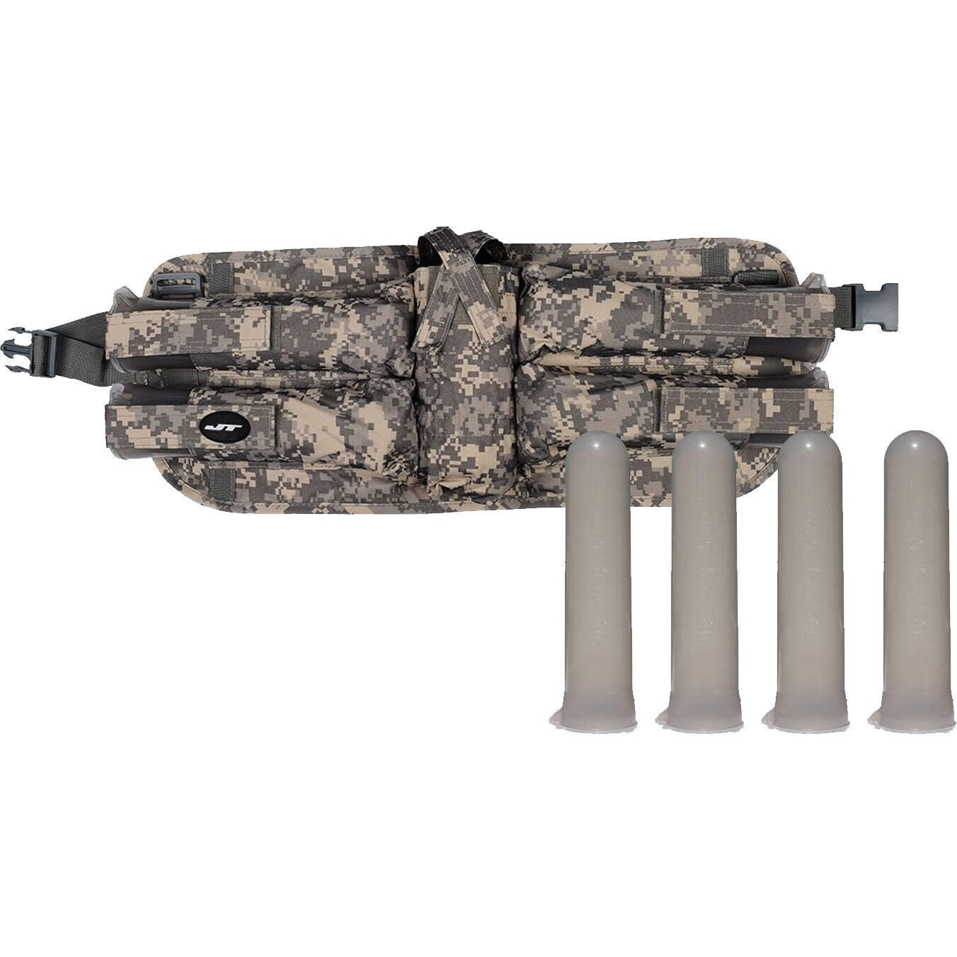 JT 4+1 Harness - Digi Camo + 4 Gen-X Global 140 Round Pod Smoke Combo