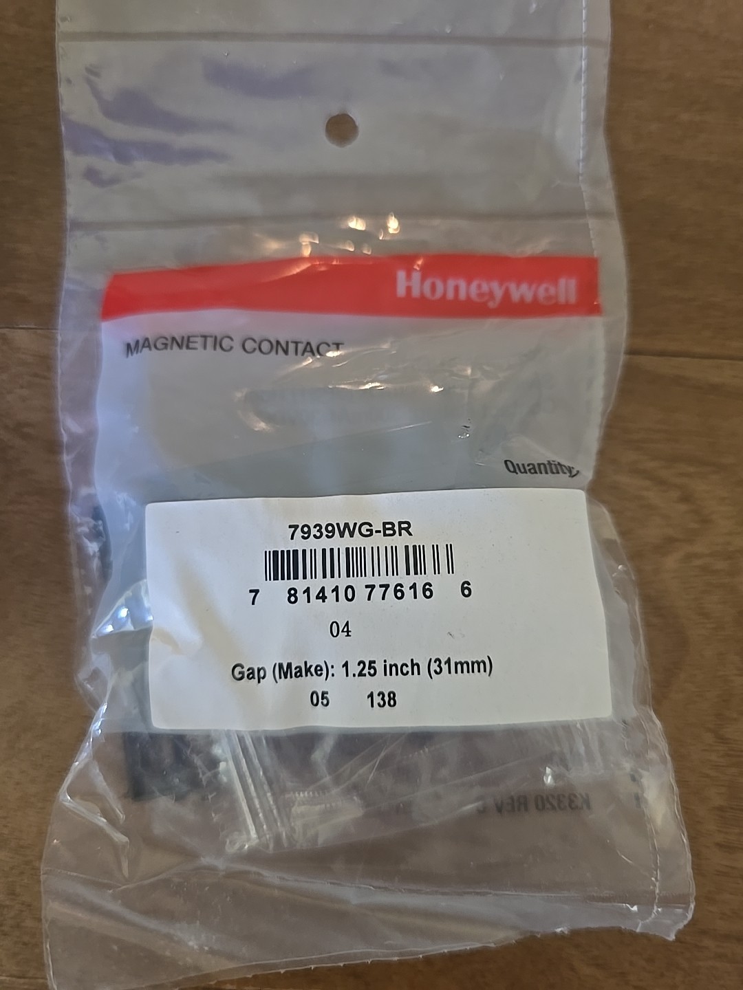 Honeywell 7939WG-BR Magnetic Contact Brown
