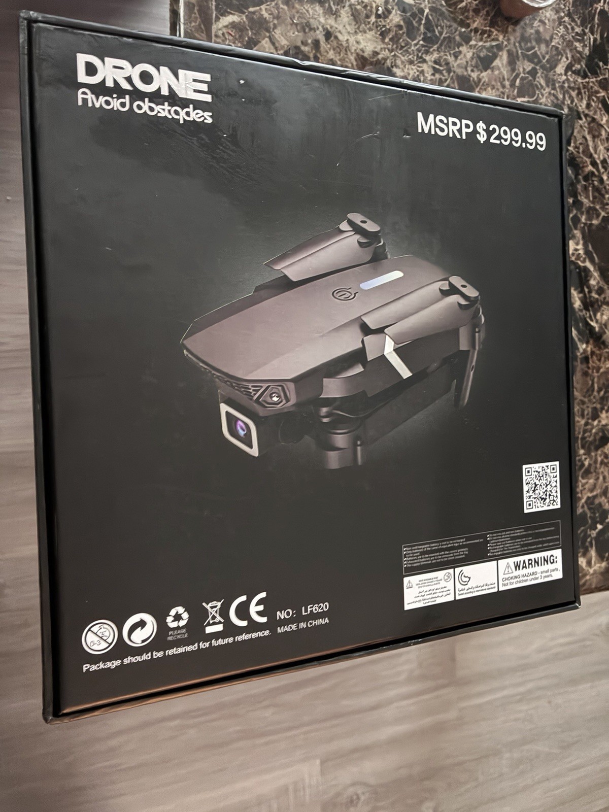 SMS LF620 Ready to Fly Camera Drone w/ Obstacle Avoidance, Model LF620