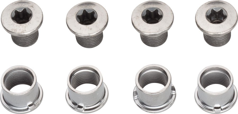 Shimano SLX FC-M7000-3 Chainring Bolts Set of 8 - T-30 Torx Steel Hardware