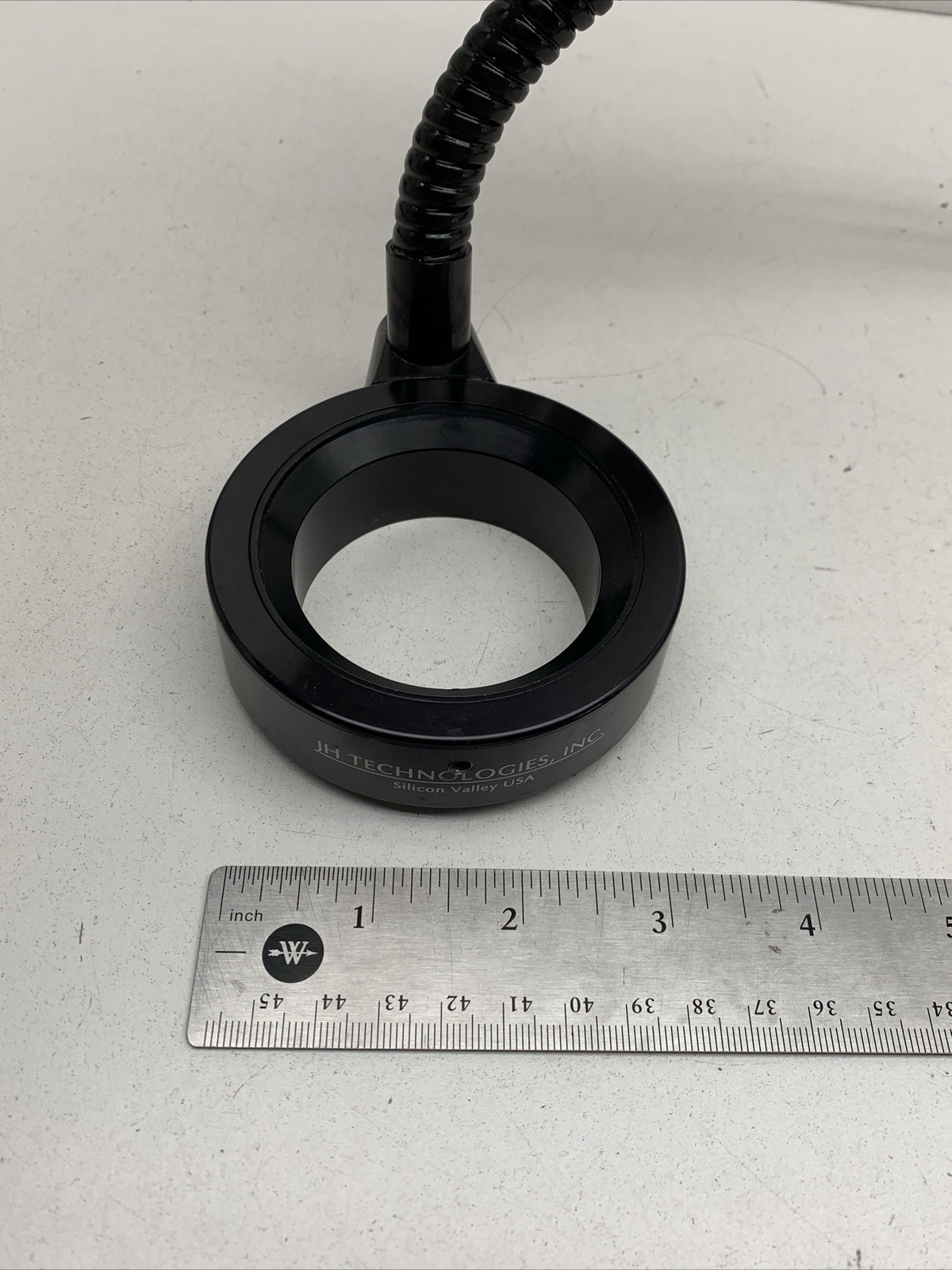 JH Technologies Fiber Optic Illuminator Light Guide Ring, 16mm Input, 30" Long