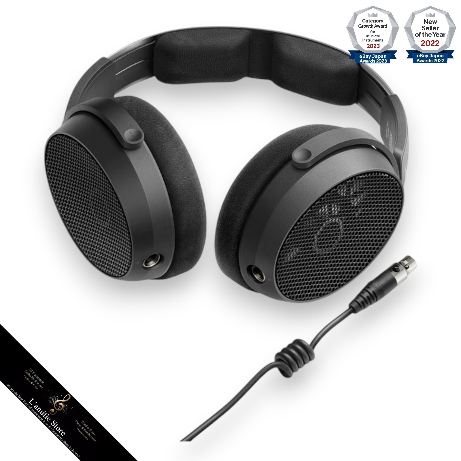 Sennheiser HD490 PRO Plus Professional Reference Open-Back Headphones JP HD 490