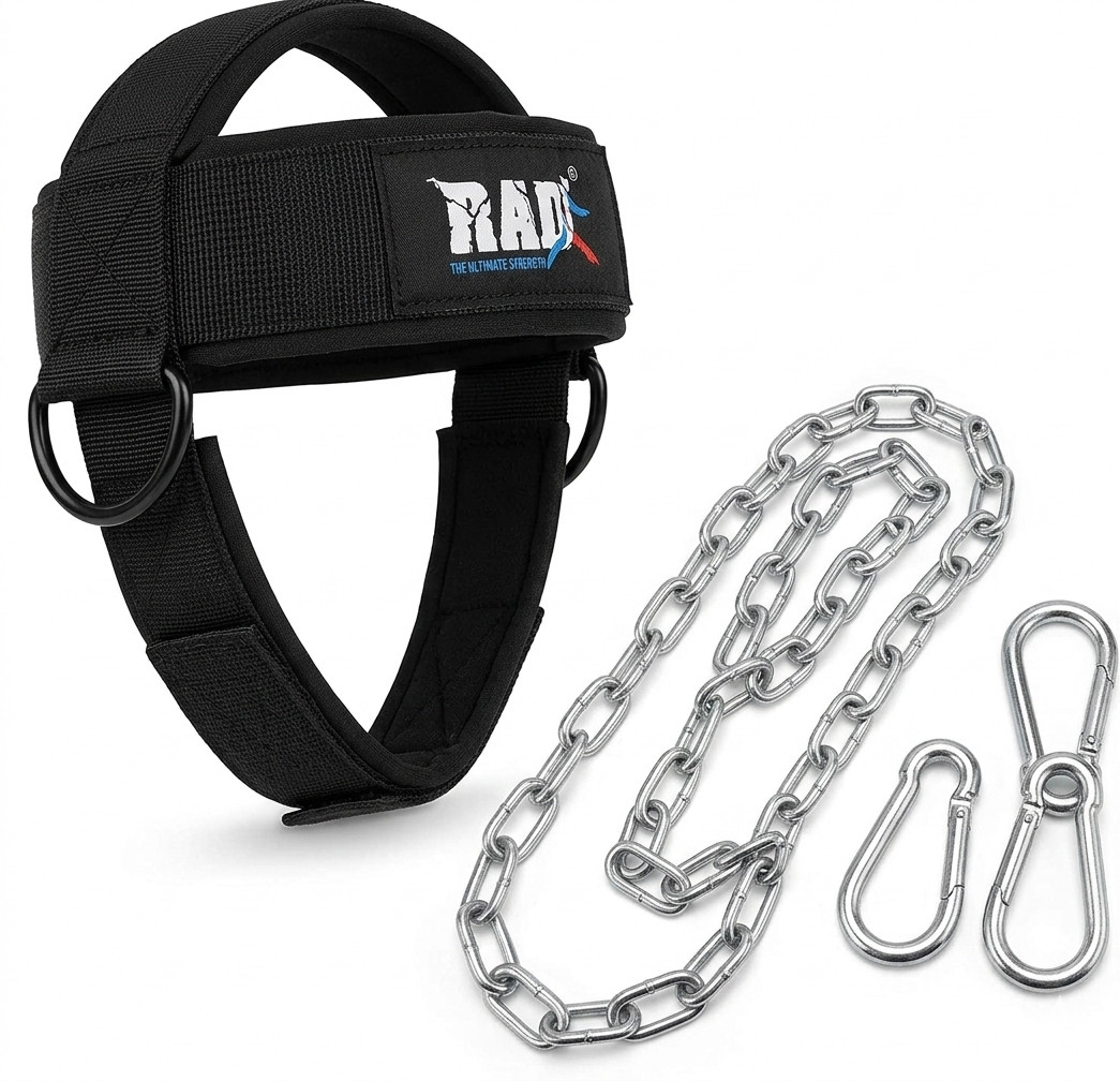 Head Harness Weight lifting Padded Neck Harness Strength Head Exerciser Training