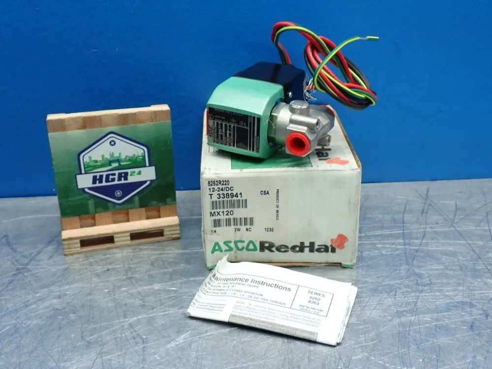 ASCO 8262R220 SOLENOID VALVE 225PSI 10251700614