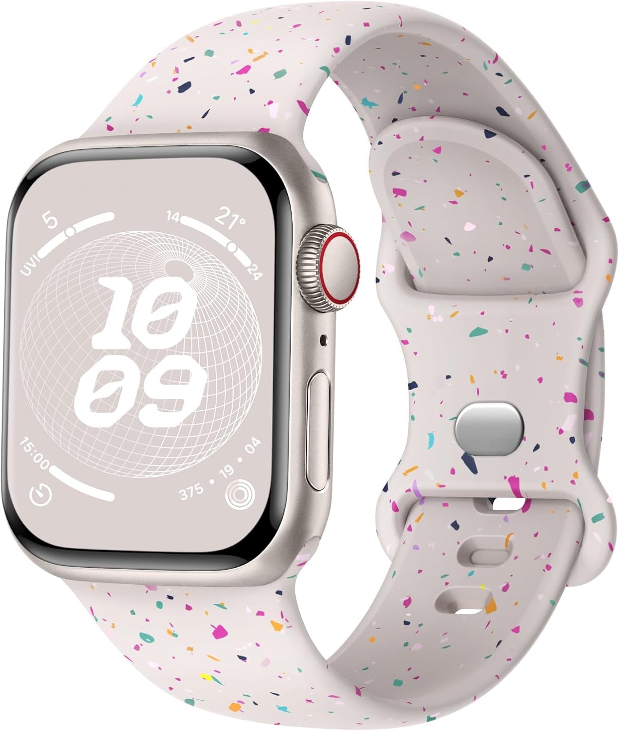 Compatible Recycled Plastic Strap for Apple Watch Series 7 38mm 40mm