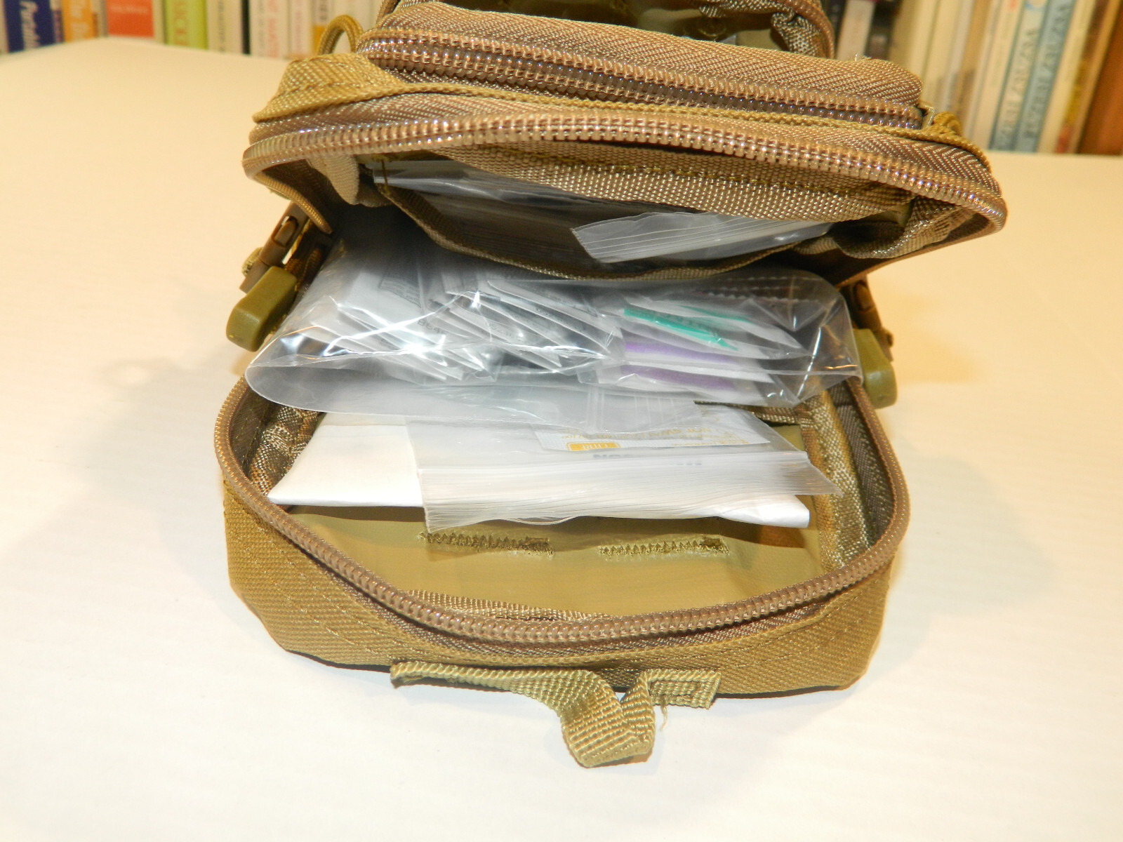 44 Essentials Items Back Packing, Hiking, Mountain Biking First Aid Kit