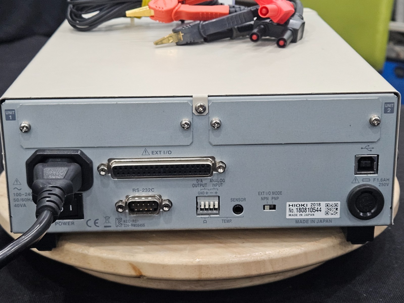HIOKI RM3545-02 Resistance Meter (0544)_Q