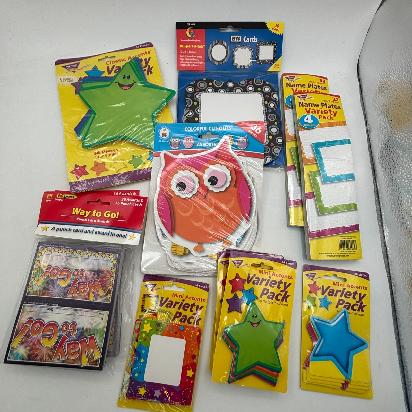 TREND ENTERPRISES Stars/Squares/Name Plates and other items for Classroom Decor