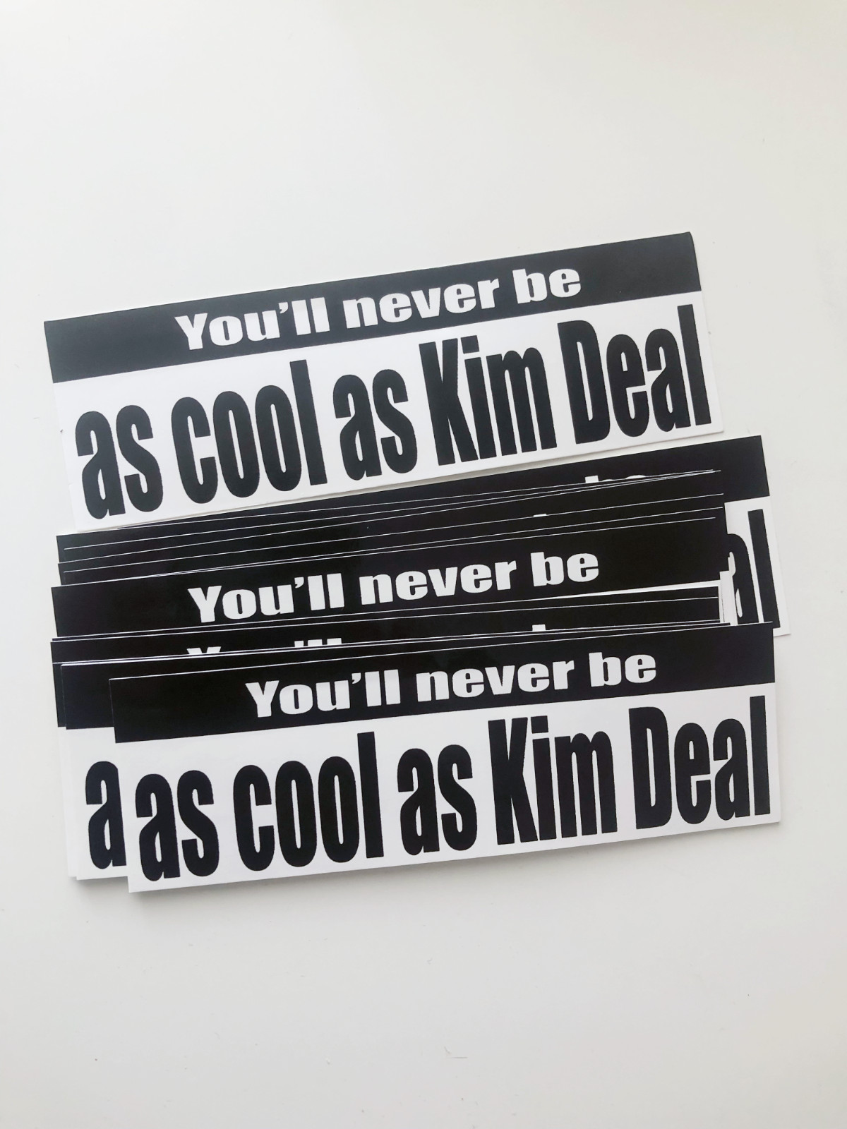 Kim Deal sticker  (Breeders Amps Kelley Deal Pixies Dandy Warhols bumper)