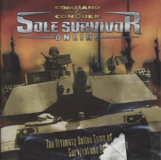 Command & Conquer Sole Survivor Online PC CD vintage RTS multiplayer game! 1997