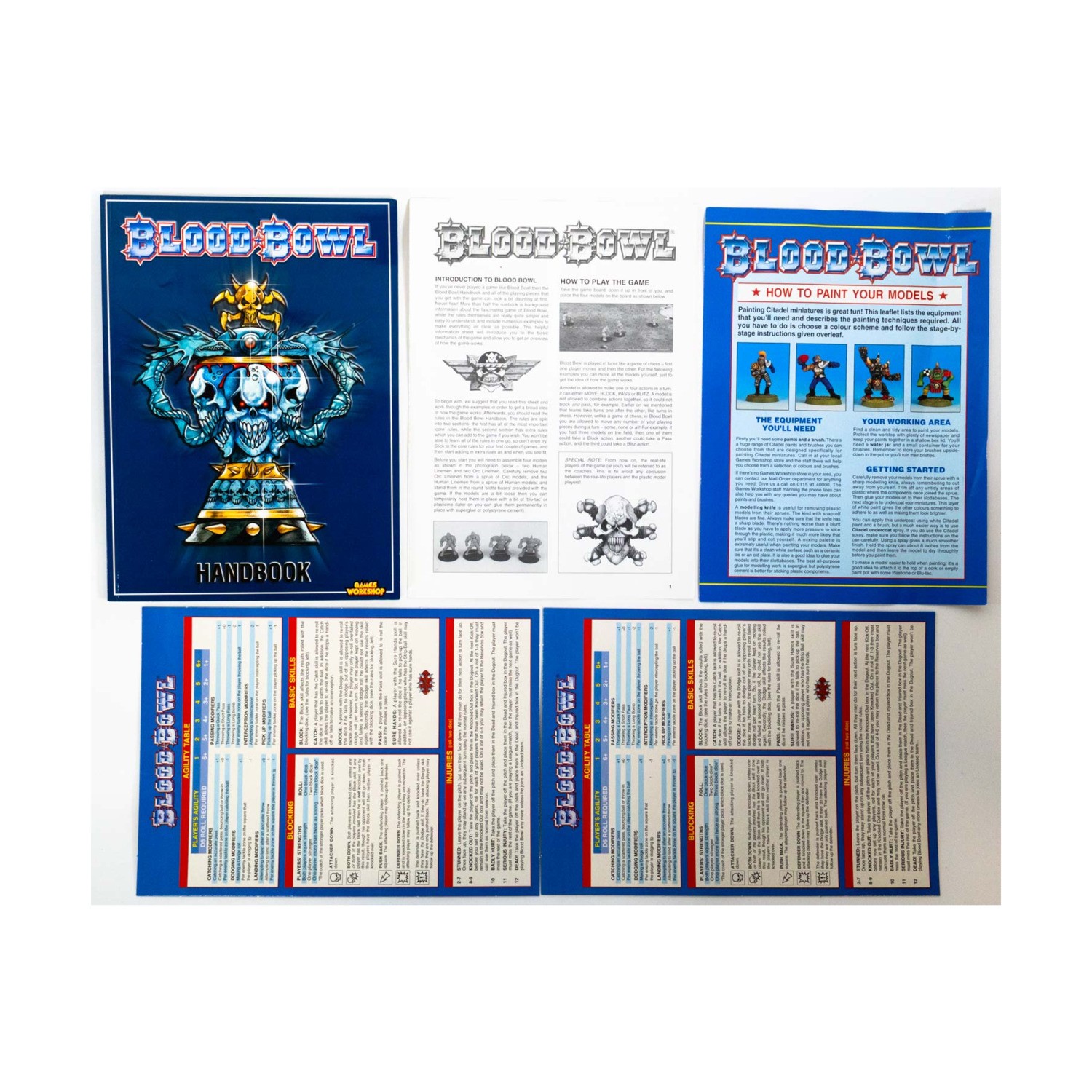 GW Blood Bowl (3rd Ed, 2nd) - Rules Only! VG+