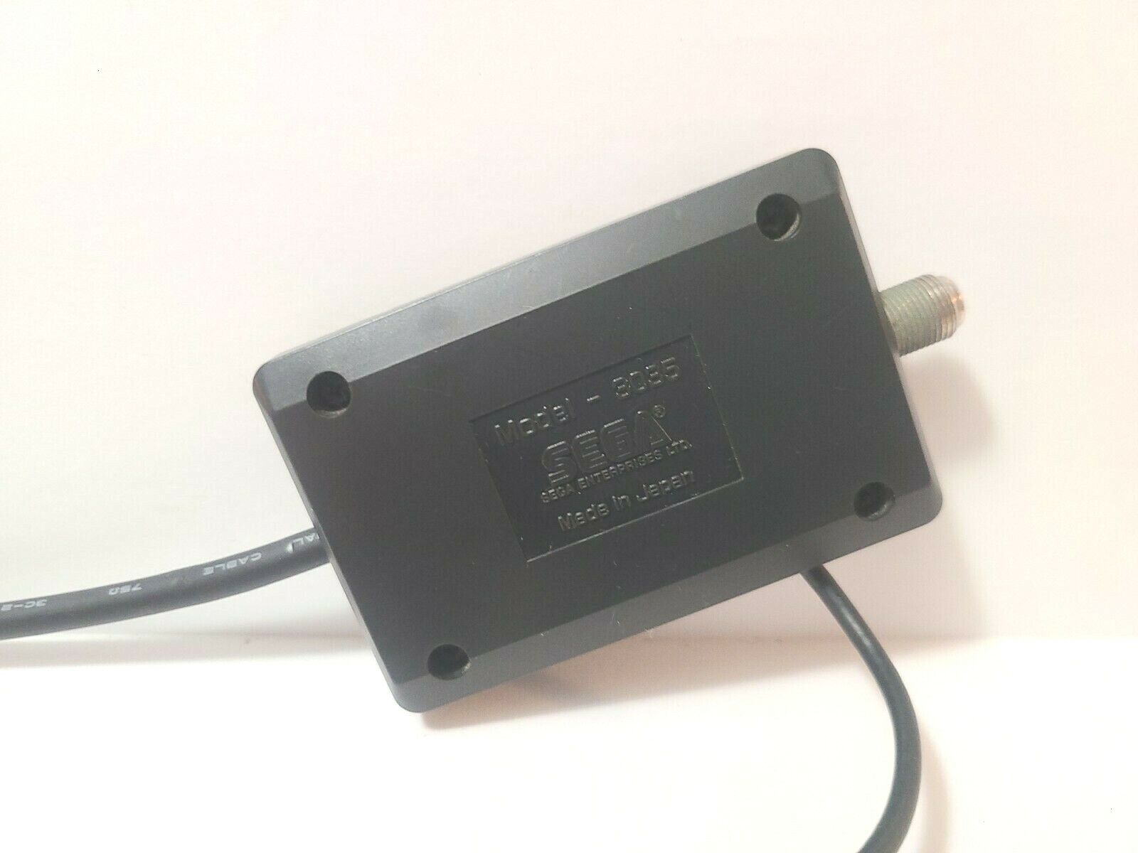Official OEM SEGA Master System Model 3035 AUTO RF SWITCH SMS Adapter Cable Cord
