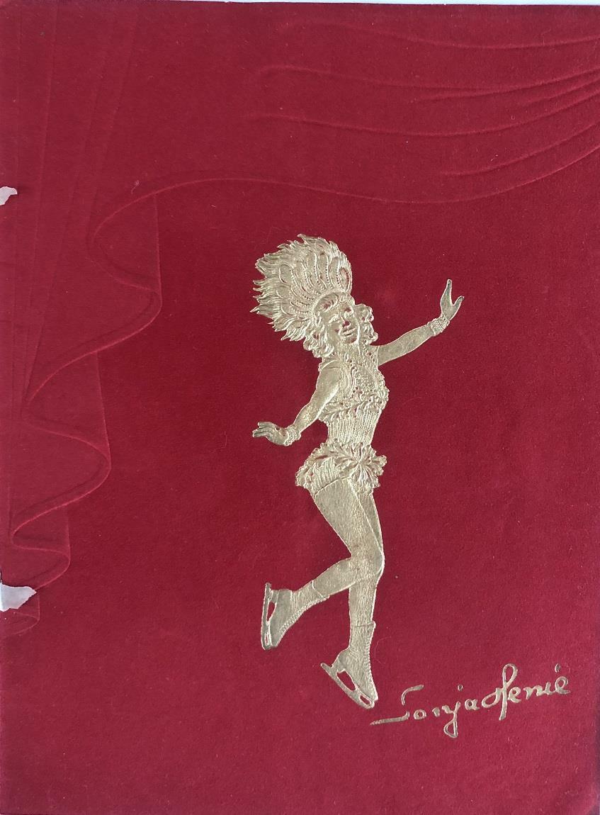 Sonja Henie- 1946 Vintage Ice Skating Program