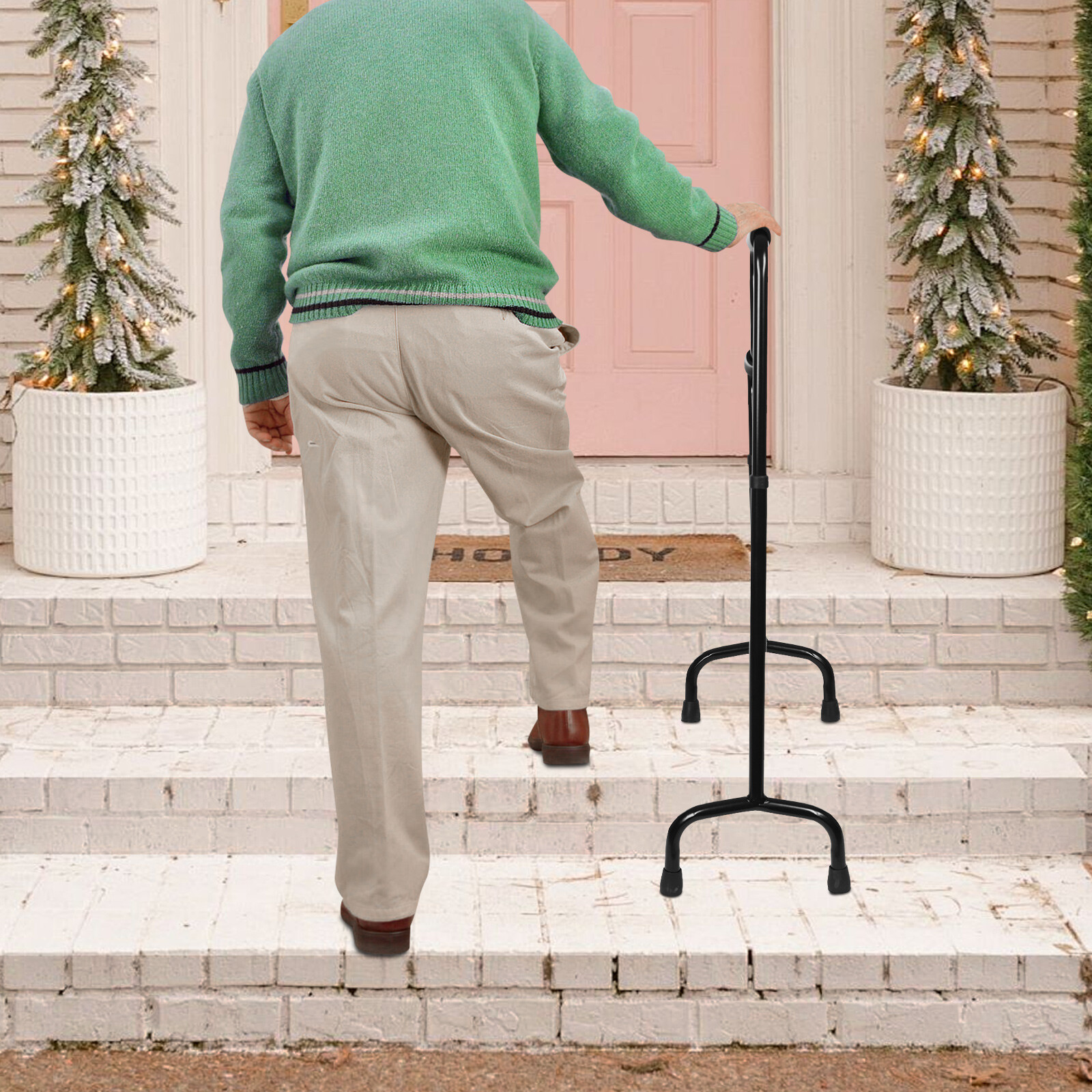 Stair Climbing Assist Cane Elderly Stair Lift Assist Devices Step Helper SALE