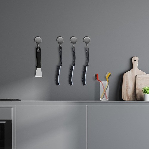 20-Piece Crevice Cleaning Brush Set with Precision Brushes, Scraper and Shower C