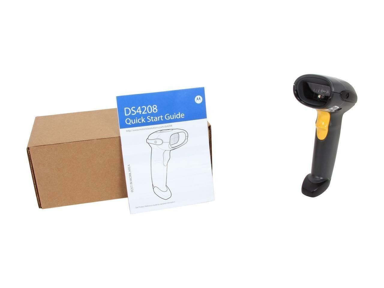 Symbol DS4208-SR00007WR Scanner Handheld 1/2D Portable Barcode Scanner W/ Cable