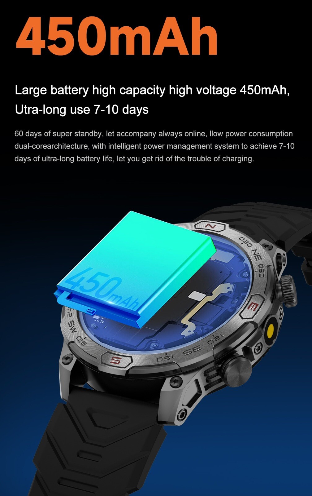 Full Touch Screen Smartwatch with Step Counting and Calorie Calculation For IOS