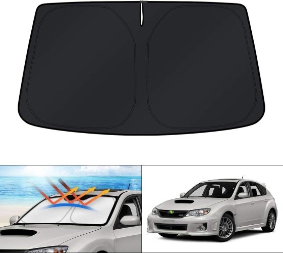 Custom Fit Windshield Sun Shade for 2008-2015 Sunshade Foldable Sun Visor Protec