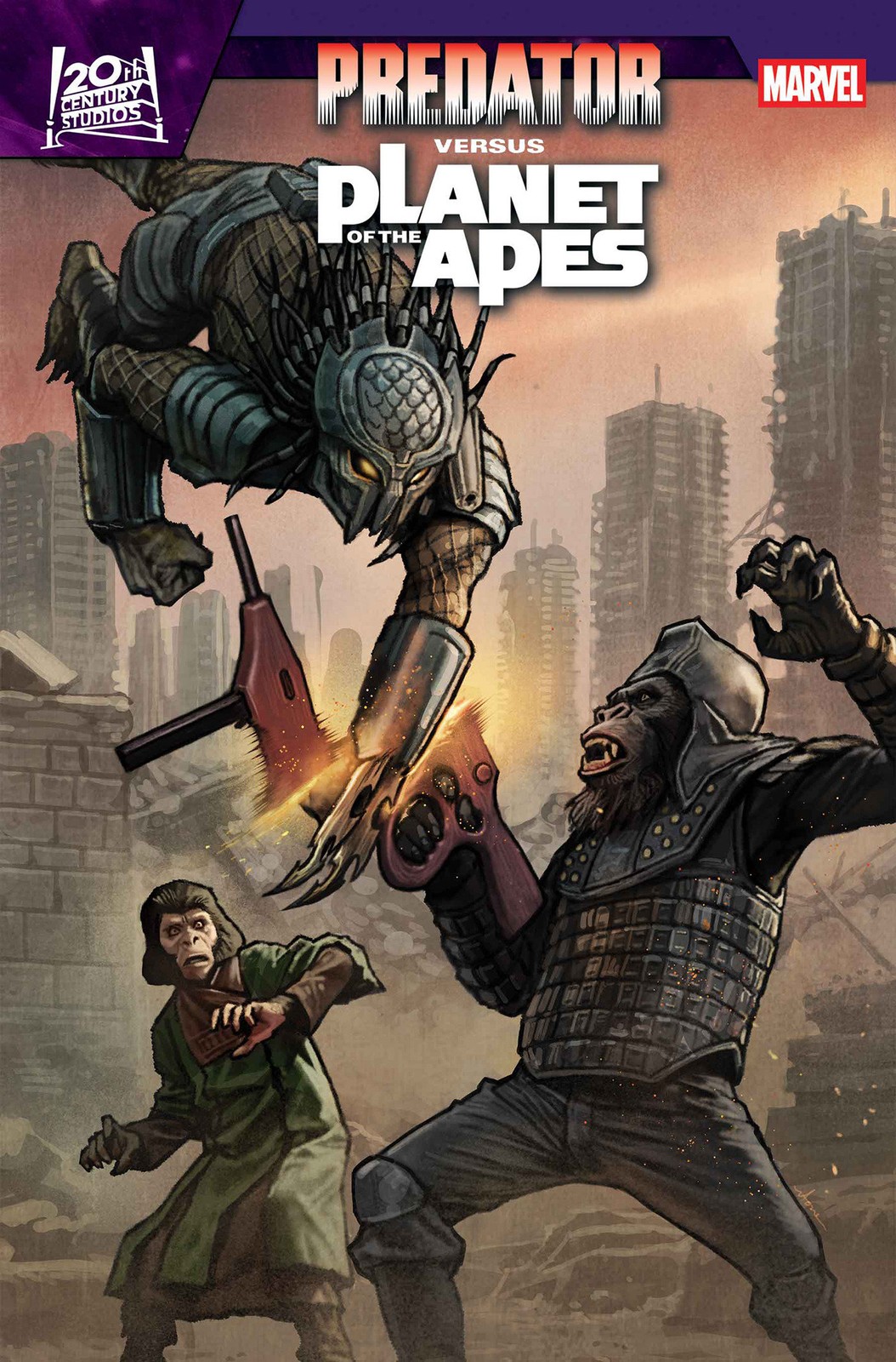 Predator Vs. The Planet Of The Apes #2 CVR A Pre Order 8/26/26 Marvel Comics