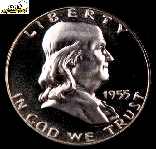 1955 Franklin Half Dollar * Gem Proof * 90% Silver * XX505