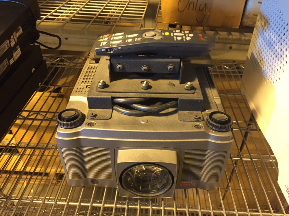 Eiki LC-X984 Digital Multimedia LCD Projector with Power Cable & Remote
