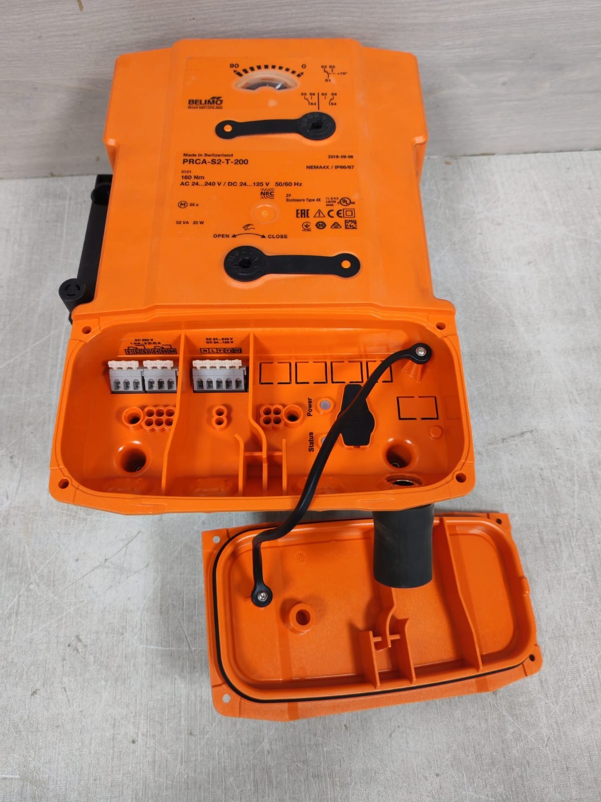 BELIMO PRCA-S2-T-200 VALVE ACTUATOR
