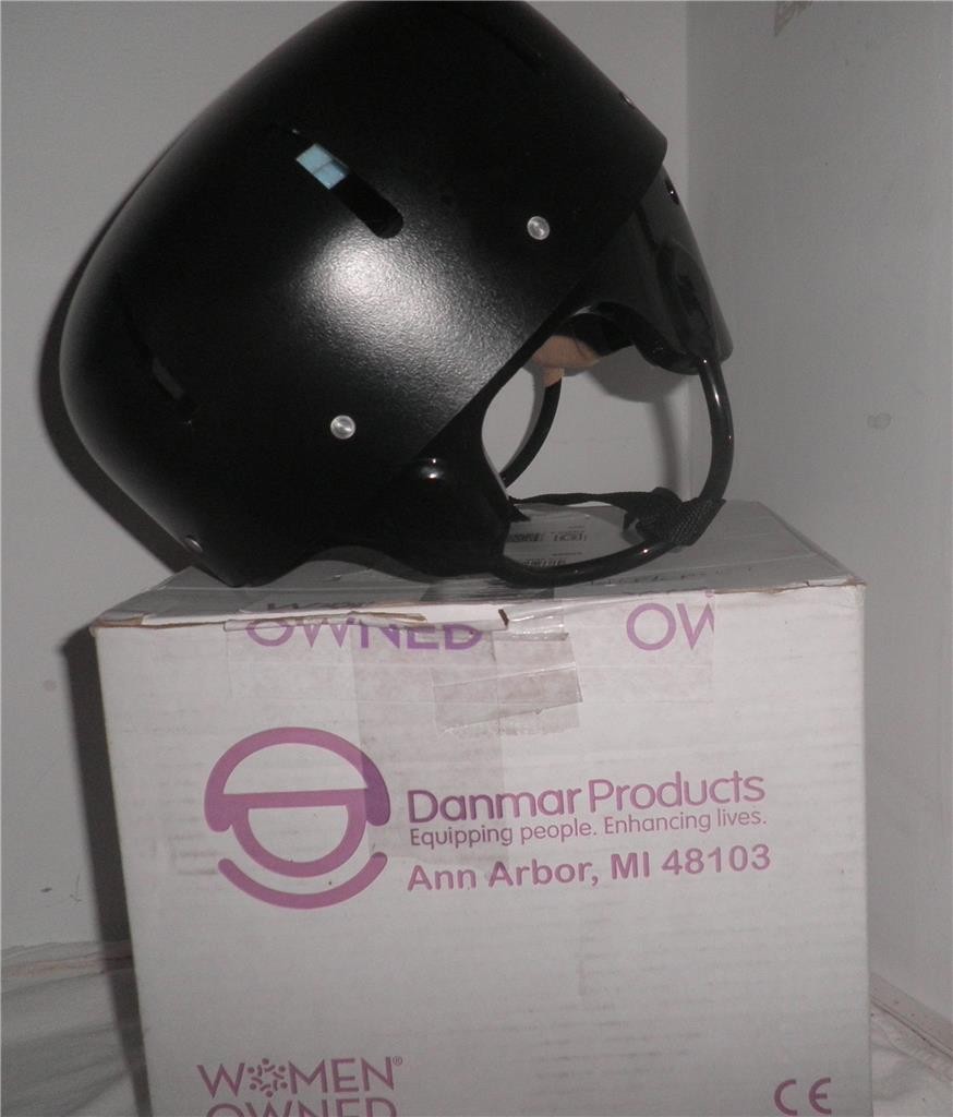 Safety Helmet Black Hard Shell by Danmar Products USA made Size XL