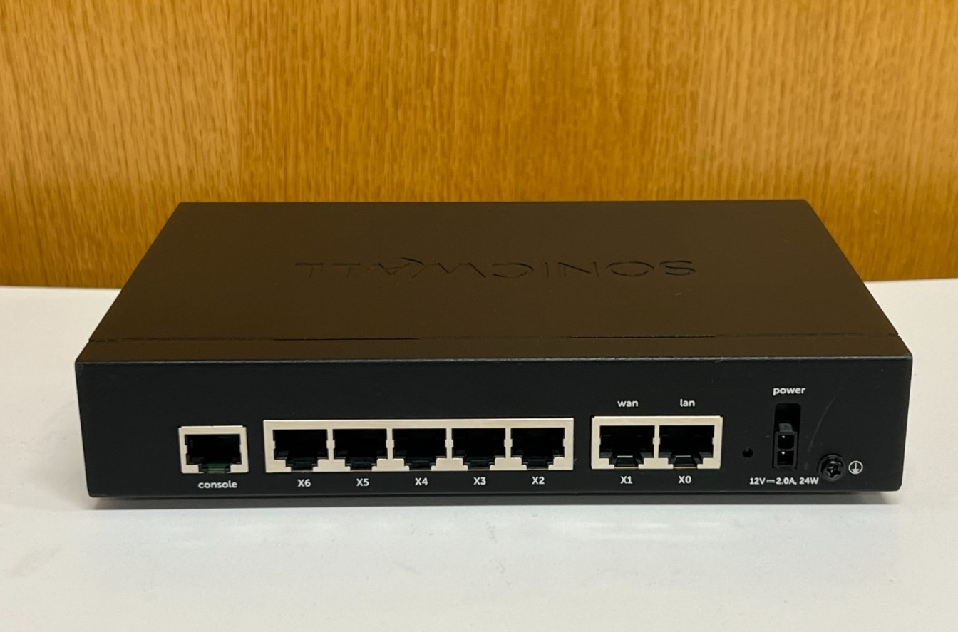 Used SonicWall TZ400 7 - Port Firewall - Factory Reset - Ready to Use