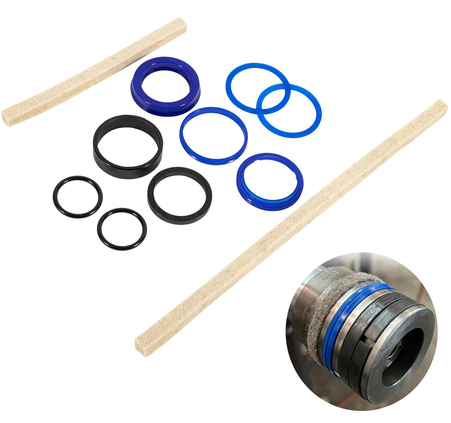 Rotary Lift Kit Hydraulic Cylinder Seal Kit FJ783-12TH for SPO9 SP0A9 SPO7 SPOA7