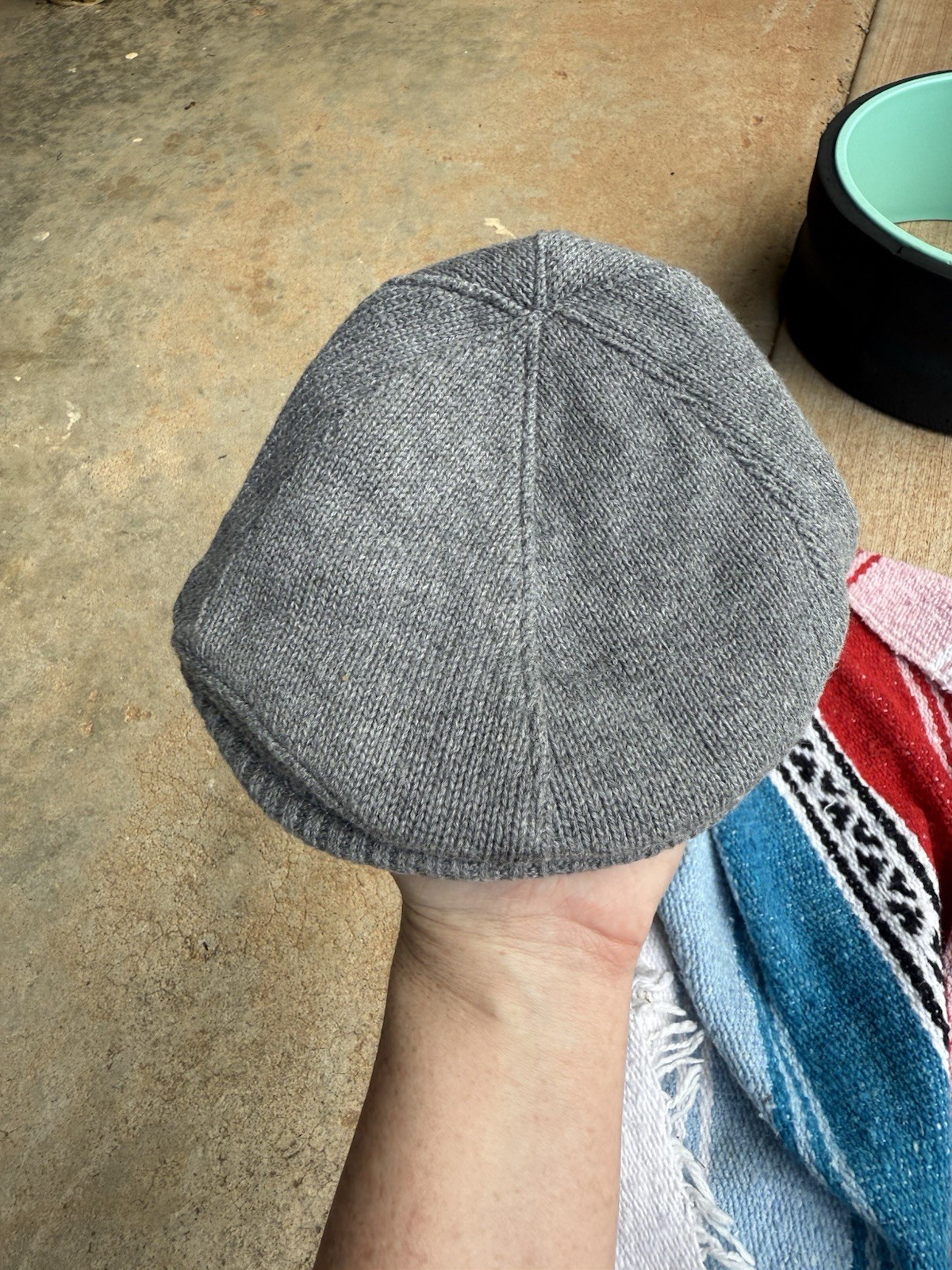 NWT Boys Janie And Jack Cap, Gray 0-6 Months Newsboy Cap
