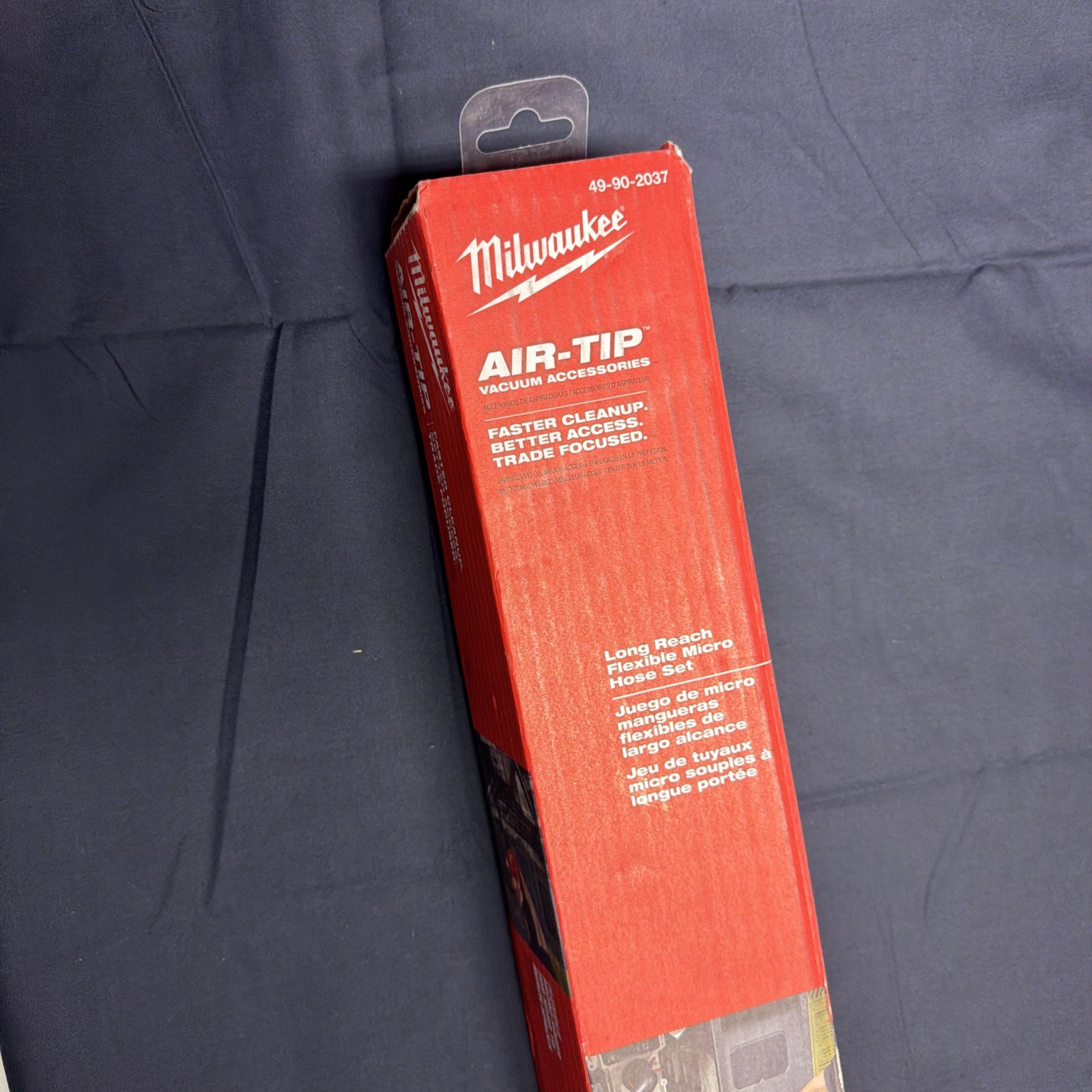 Milwaukee 49-90-2037 Air-Tip Long Reach Flexible Micro Hose Attachment Set(New)