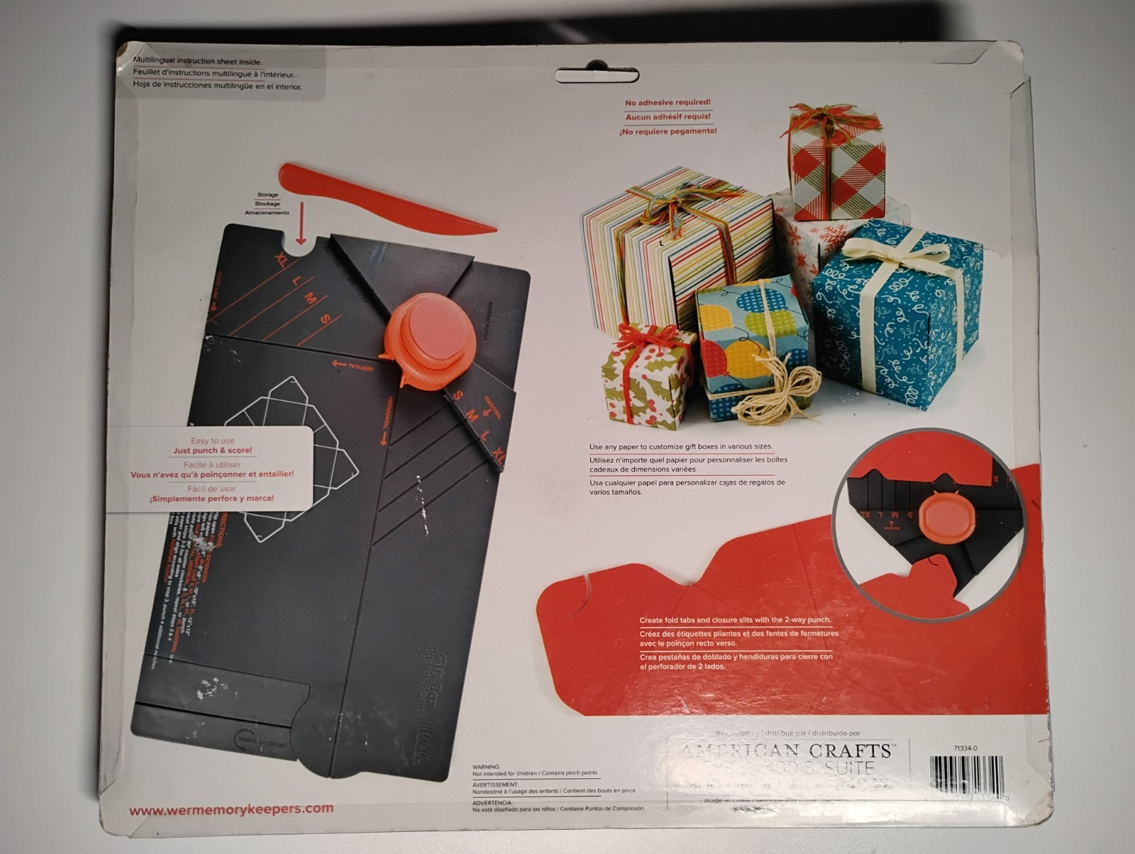 Make Your Own Gift Boxes! Punch Board Box Making Crafting Tool