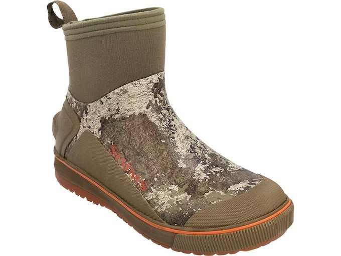 Simms Challenger Deck Wading Boots Men - True Timber Strata Camo - Size 8 - NEW!