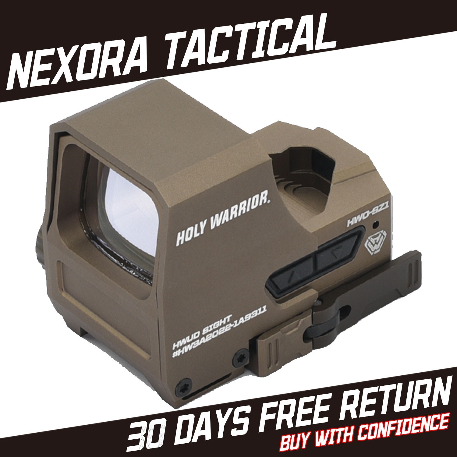 Holy Warrior SZ-1 HWUD Utral-Wide Holographic Sight Electric SIght Hunting