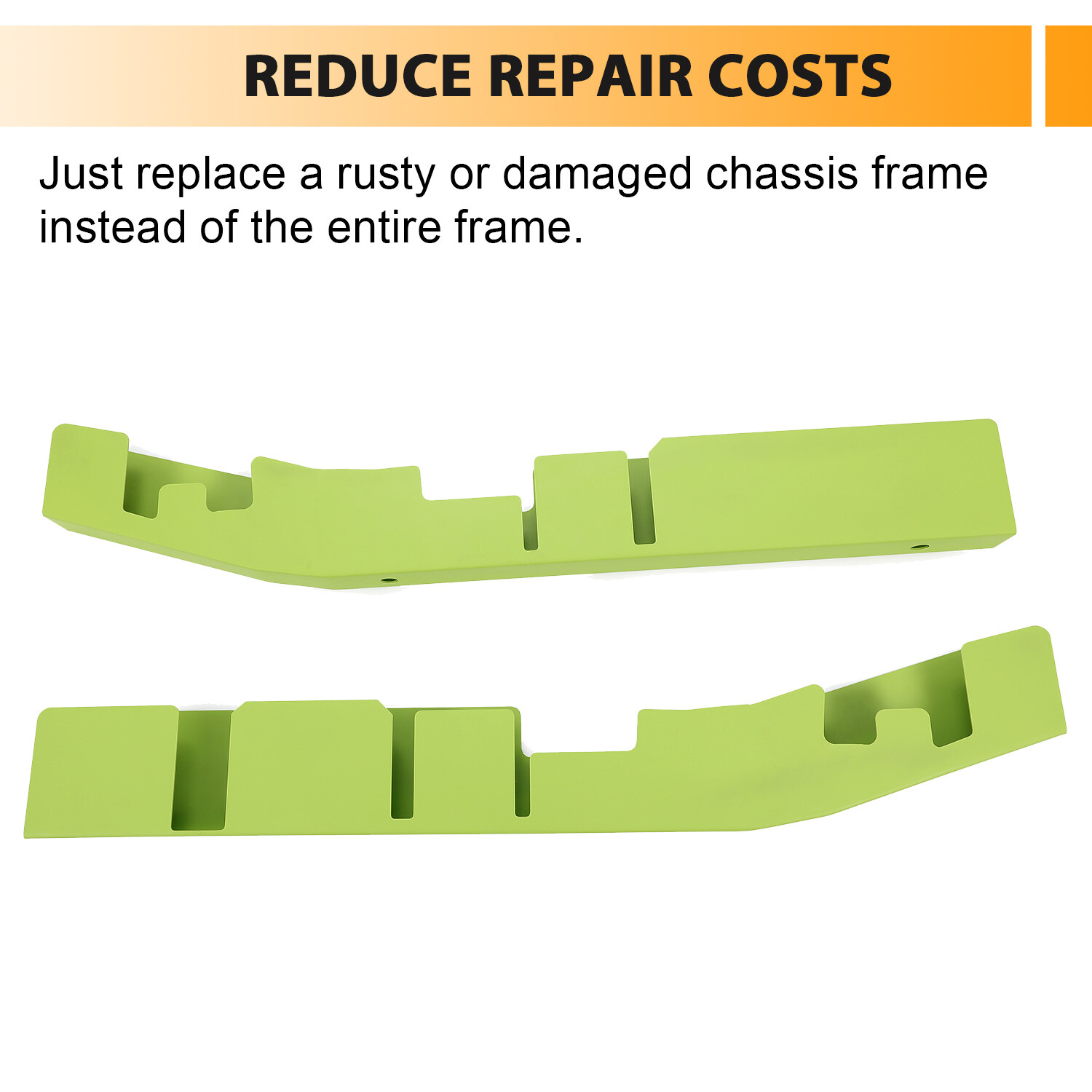 For Ford F-150 Extended Cab 4WD 2004-2008 LH RH Front Frame Rail Rust Repair Kit