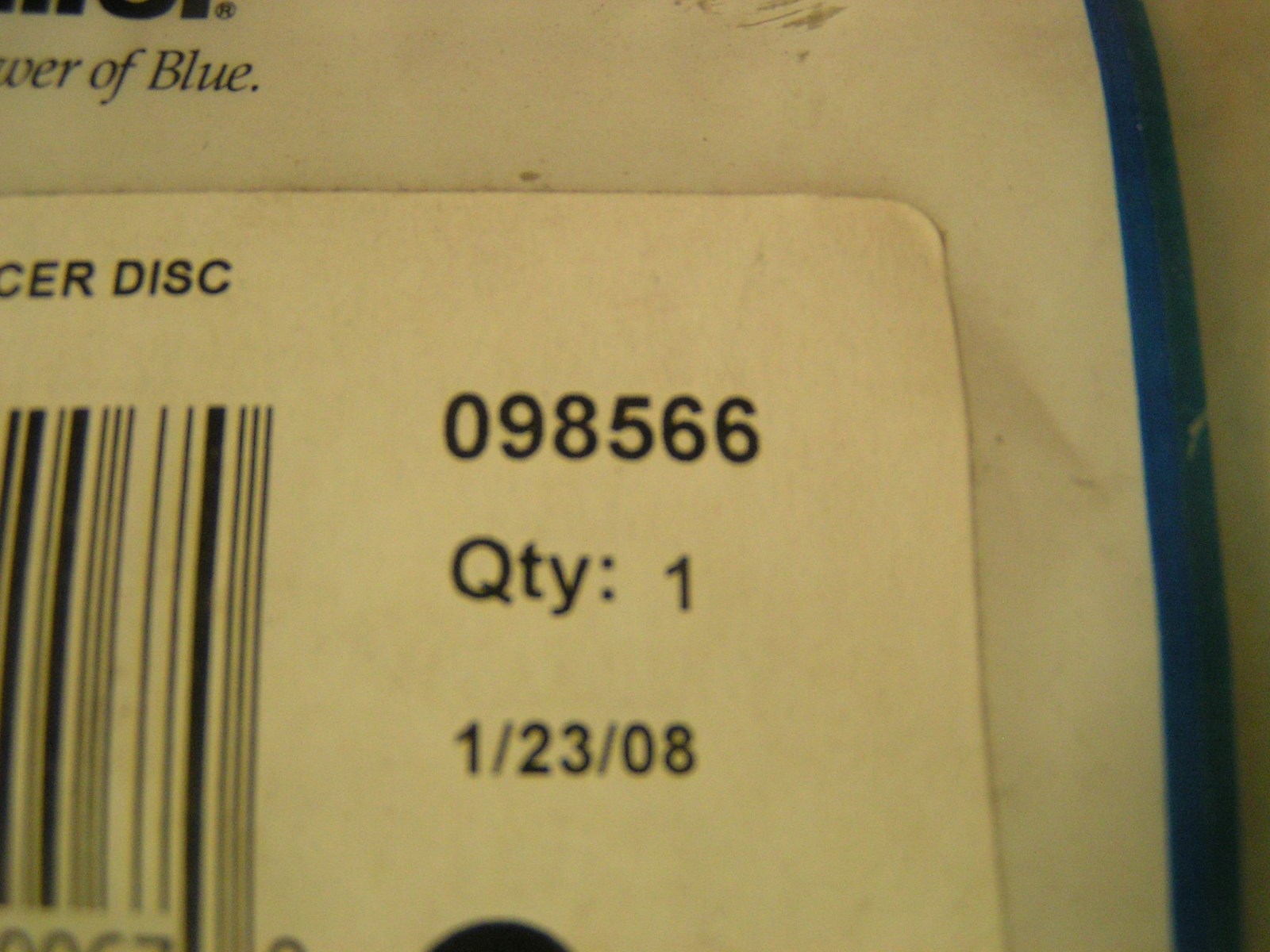 MILLER PART#098566 CAPACITOR