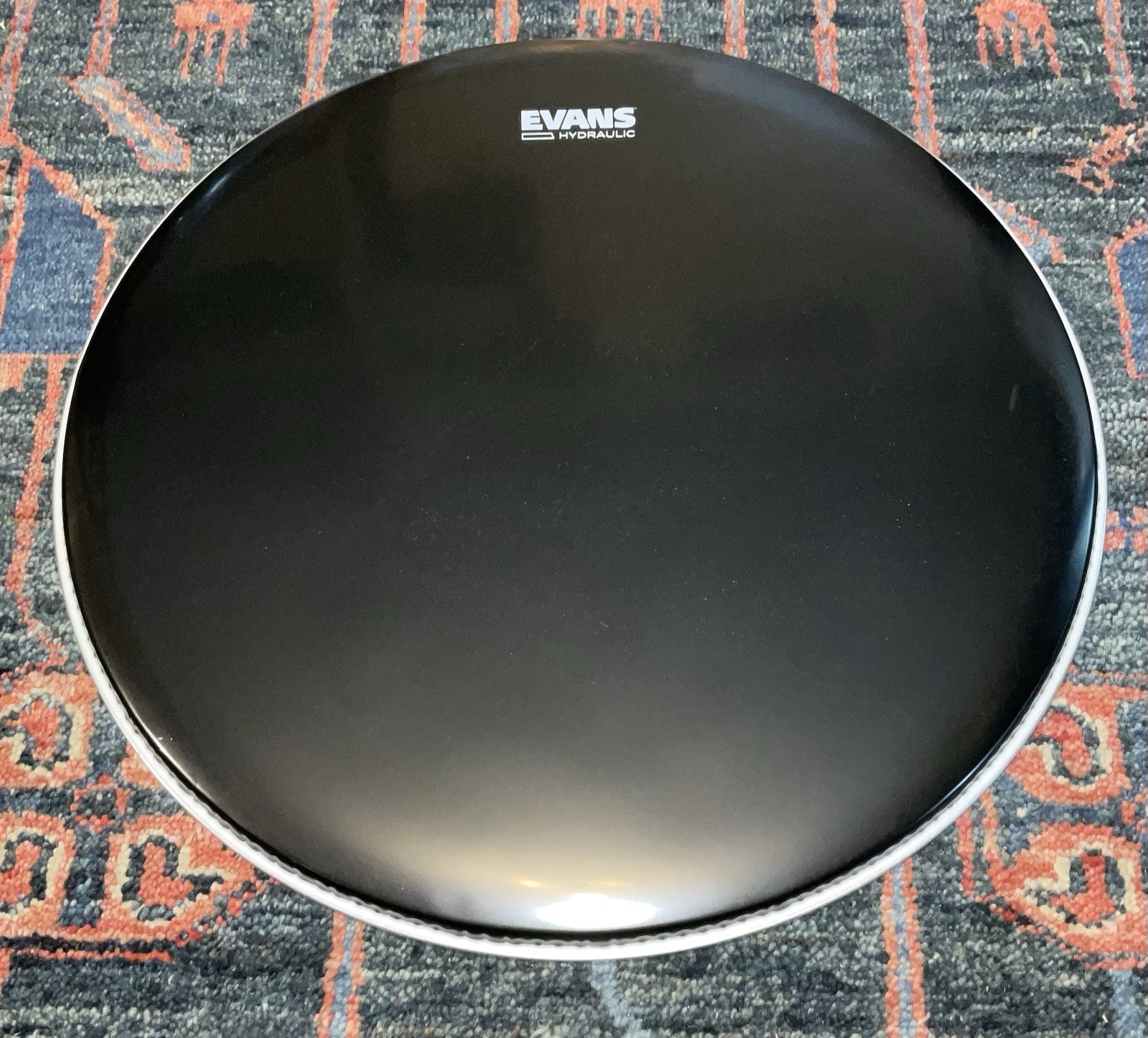 Evans Hydraulic Black Tom Drum Head, 20 Inch