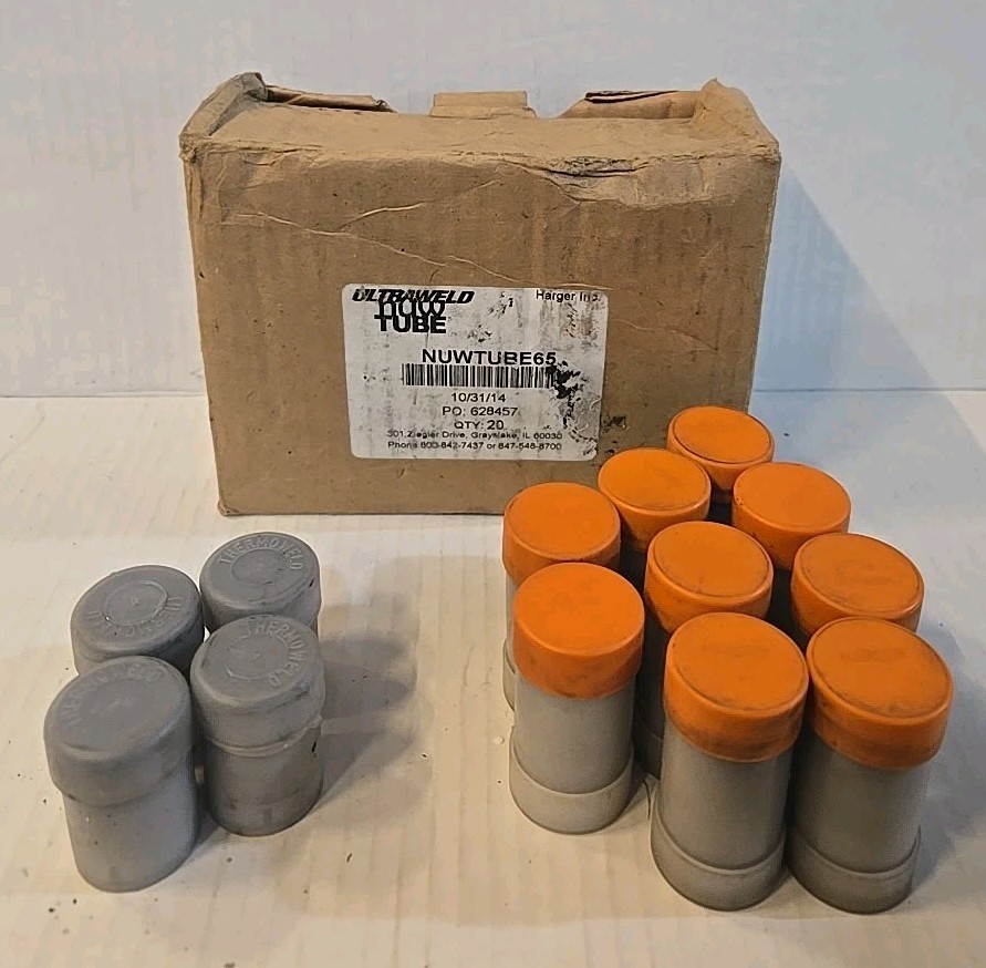 Ultraweld Raw Tube NUWTUBE65 Harger 13 Tubes #65 Welding Pour & Shoot
