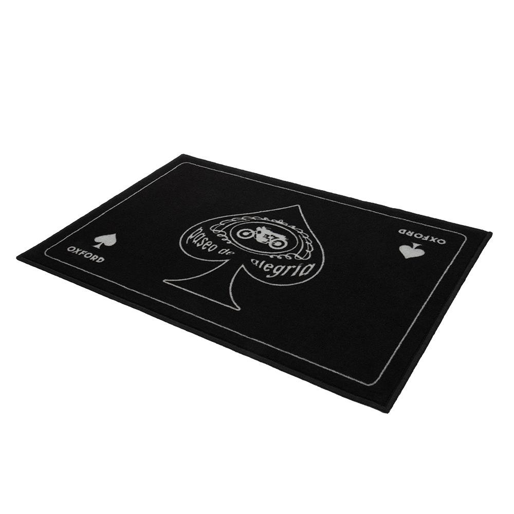Oxford Door Mat Scrambler Motorcycle Garage Workshop Doormat 90x60cm