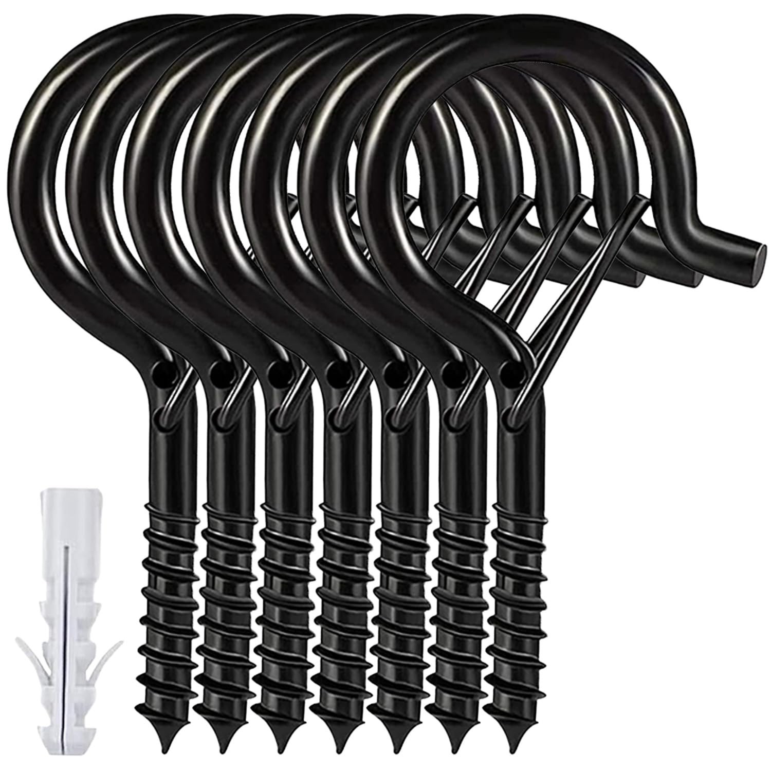 Ceiling Hooks 12 Pack Screw in Hanging Hooks Heavy Duty