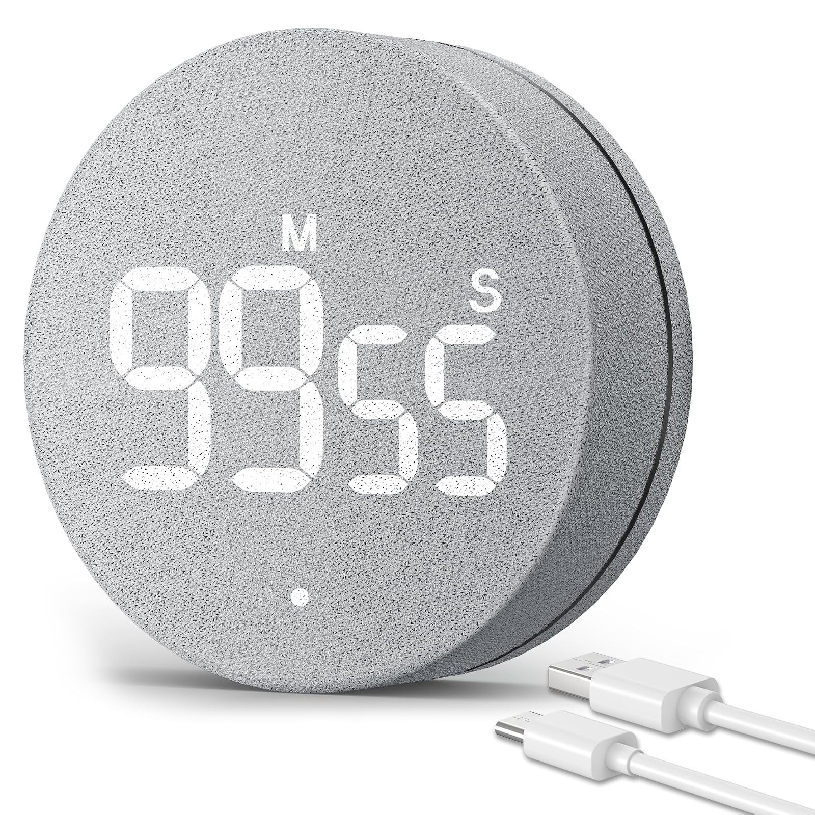 AVINIA Digital Kitchen Timer with Large LED Display - Magnetic Countdown Timer