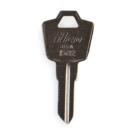Kaba Ilco 1502 Key Blank, Brass, Esp, Pins 5, Pk10