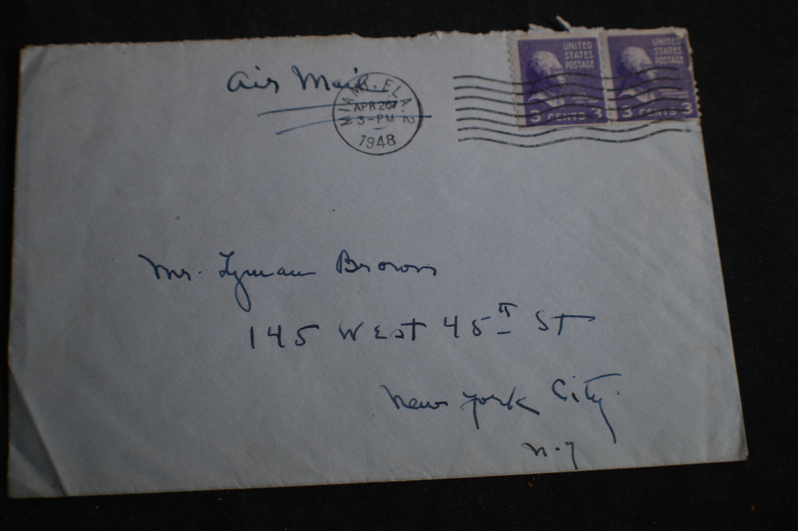 Frances Starr *SIGNED* Envelope