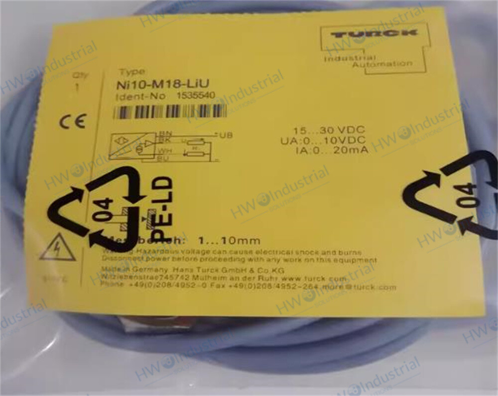 1/Piece Ni10-M18-LiU New Turck Proximity Switch Sensor