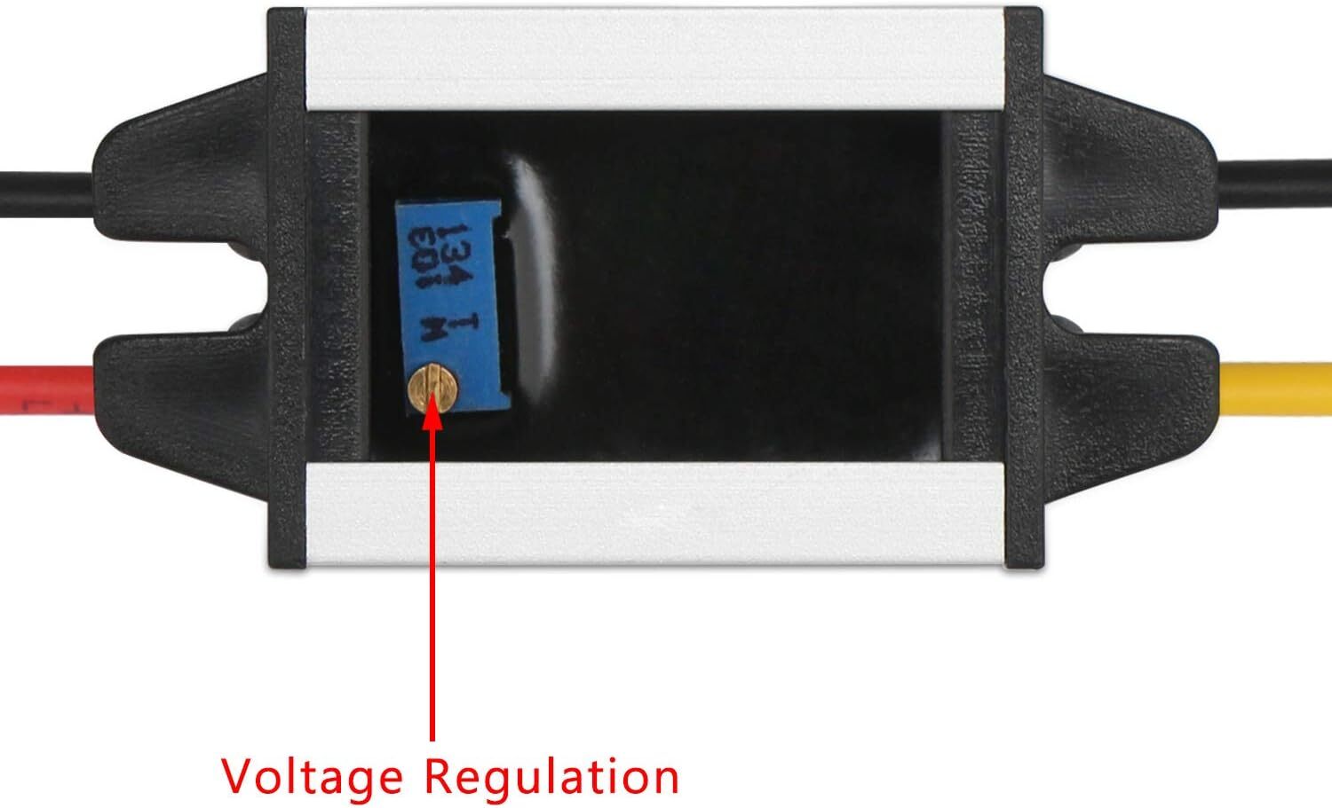 Regulador De Voltaje Del Convertidor Reductor De Cc A Prueba De Agua 8-22 V ...