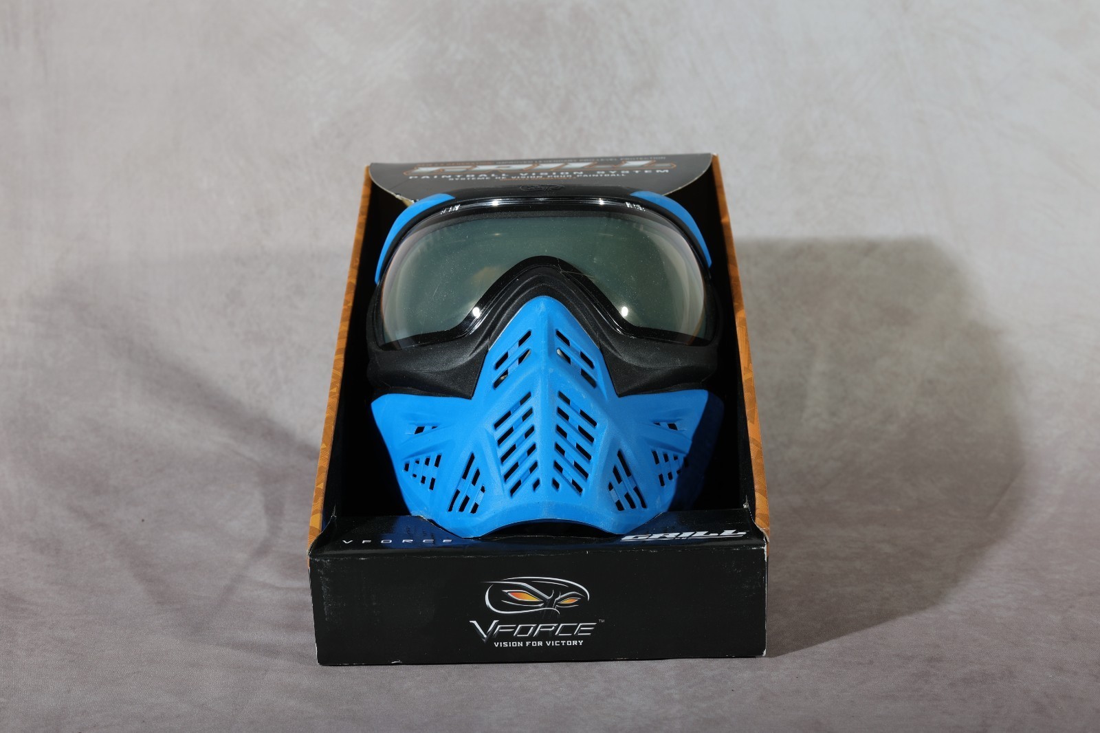 Grillz Blue Paintball Mask